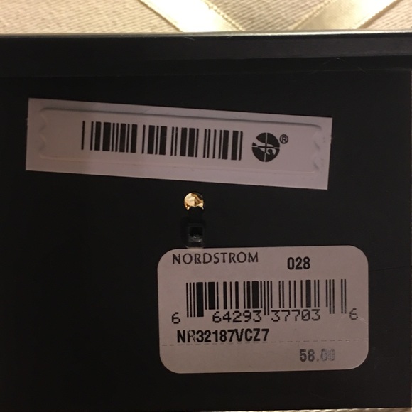 Lot of 2 Rings Nadri Wishes Crystal Nordstrom Gold / Black Stone & Rose Gold - Picture 11 of 15